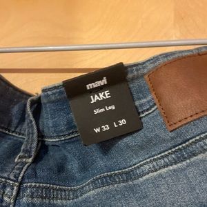 Mavi Jake jeans slim leg 33 x 30